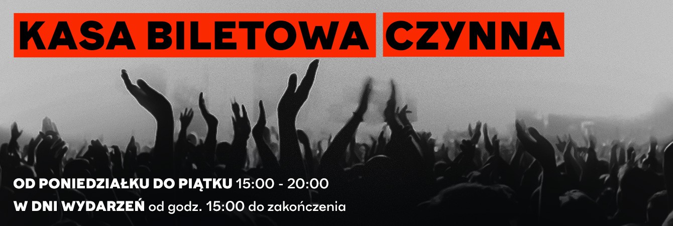 Kasa biletowa Stodoły wraca do regularnych godzin pracy!