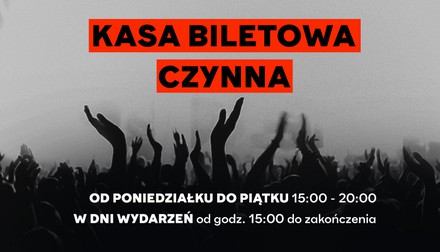 Kasa biletowa Stodoły wraca do regularnych godzin pracy!