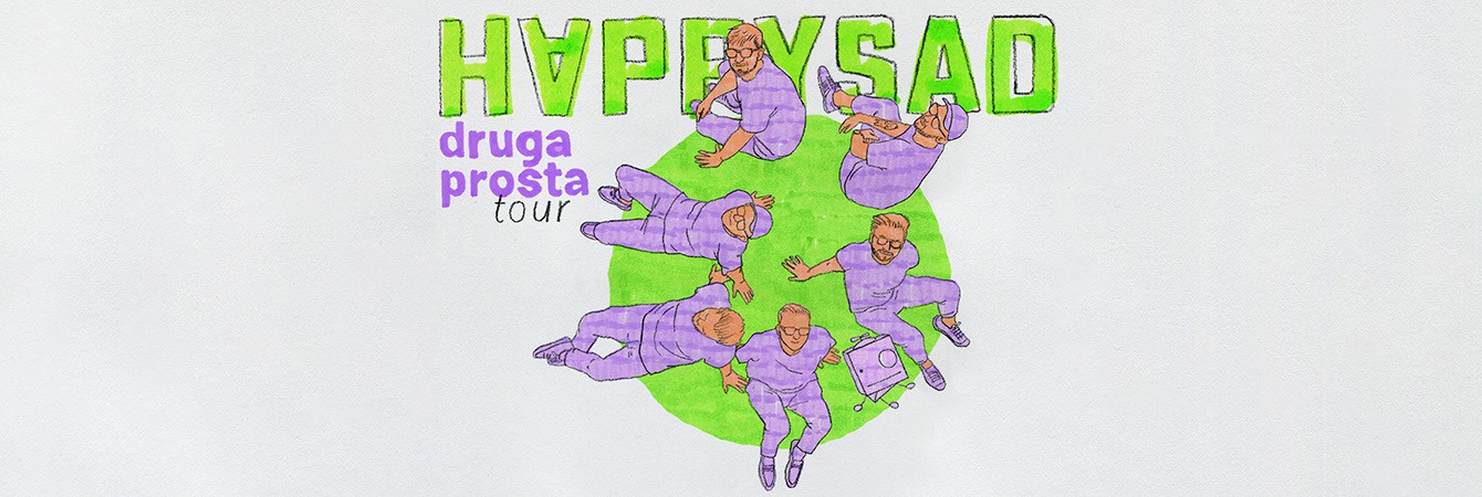 Nie zwalniają tempa – Happysad 16 października wystąpi w Klubie Stodoła w ramach trasy Druga Prosta Tour 2025!