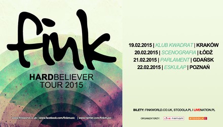 FINK na czterech koncertach w Polsce!