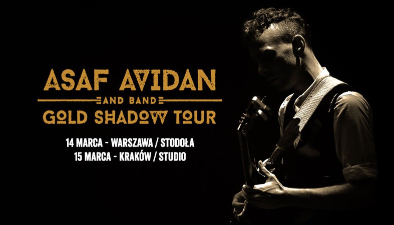 ASAF AVIDAN NA DWÓCH KONCERTACH W POLSCE!