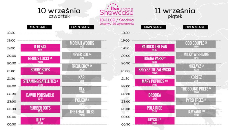 LIVEUROPE SHOWCASE - details