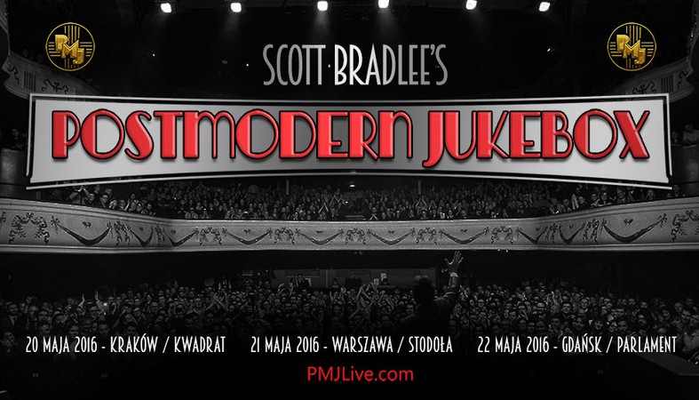 Ruszyła sprzedaż biletów na koncerty SCOTT BRADLEE’S POSTMODERN JUKEBOX!