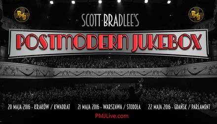 Ruszyła sprzedaż biletów na koncerty SCOTT BRADLEE’S POSTMODERN JUKEBOX!