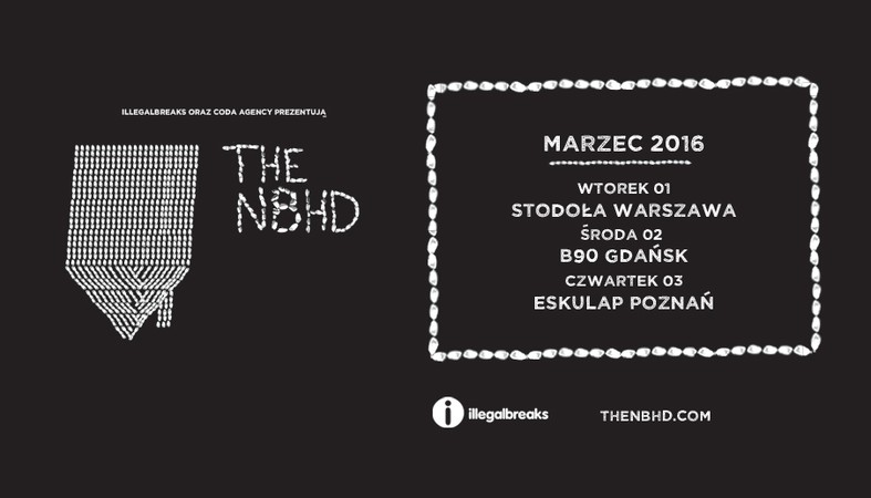 The Neighbourhood na trzech koncertach w Polsce!