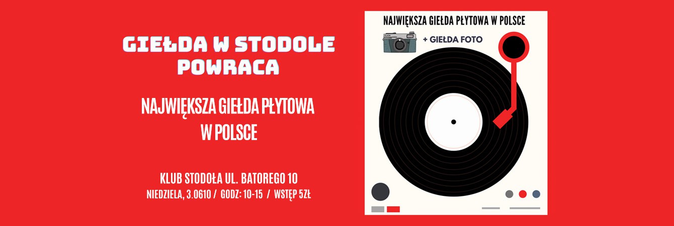 Giełda Płytowa + Giełda Fotograficzna