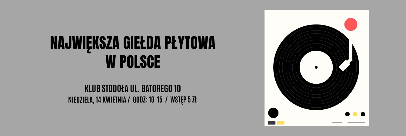 NAJWIĘKSZA GIEŁDA PŁYTOWA + GIEŁDA FOTOGRAFICZNA