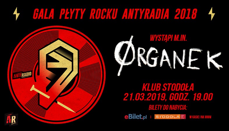 GALA PŁYTY ROCKU ANTYRADIA 2018 