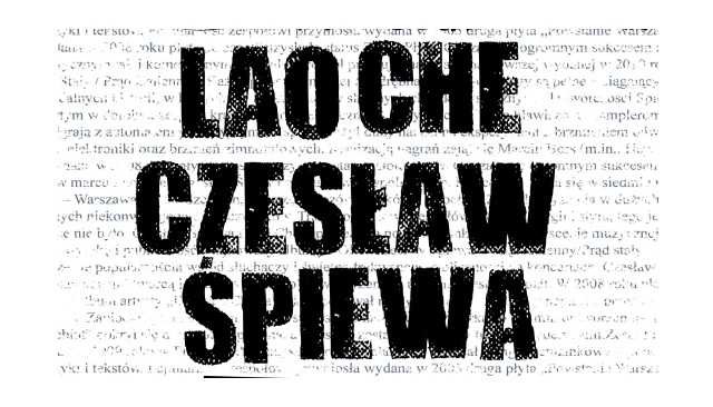 Lao Czesław Tour 2011