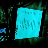 FOALS (WYPRZEDANY) 2013-10-19